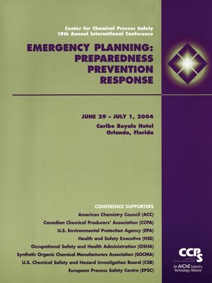 cover image of Center for Chemical Process Safety--19th Annual International Conference